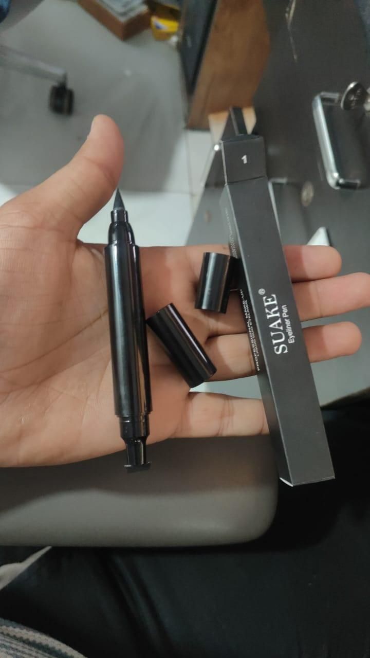 2-in-1 Eye Liner & Wing Stamp Pen – Perfect Winged Eyes Instantly | NISHU Superstores