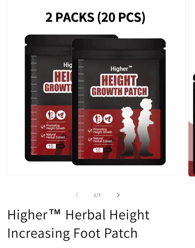 Height Increasing Foot Patch – Boost Bone Growth & Posture | NISHU Superstores