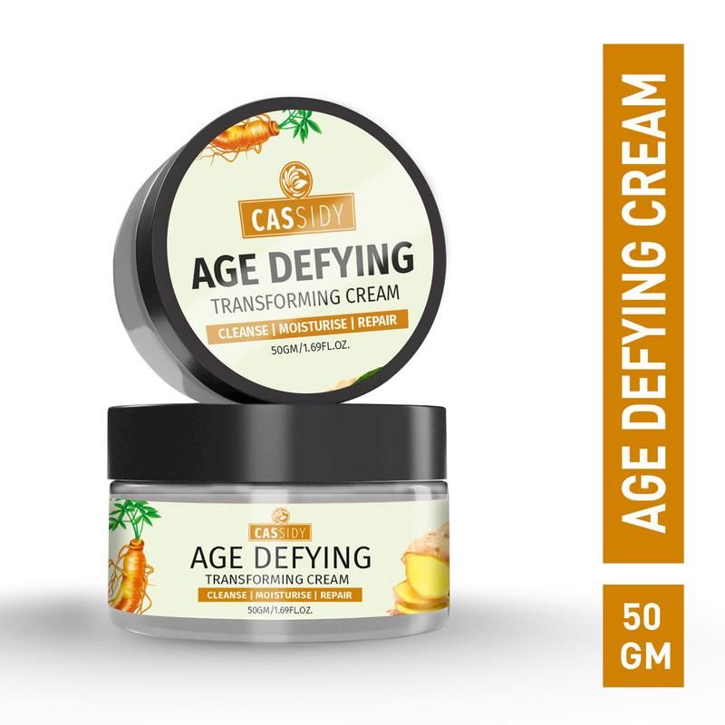 CASSIDY Age Defying Transforming Cream 50gm – Anti-Aging & Skin Firming Moisturizer | NISHU Superstores