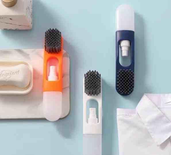 Multi-Purpose Shoes Brush with Refillable Container – Pack of 1 | NISHU Superstores