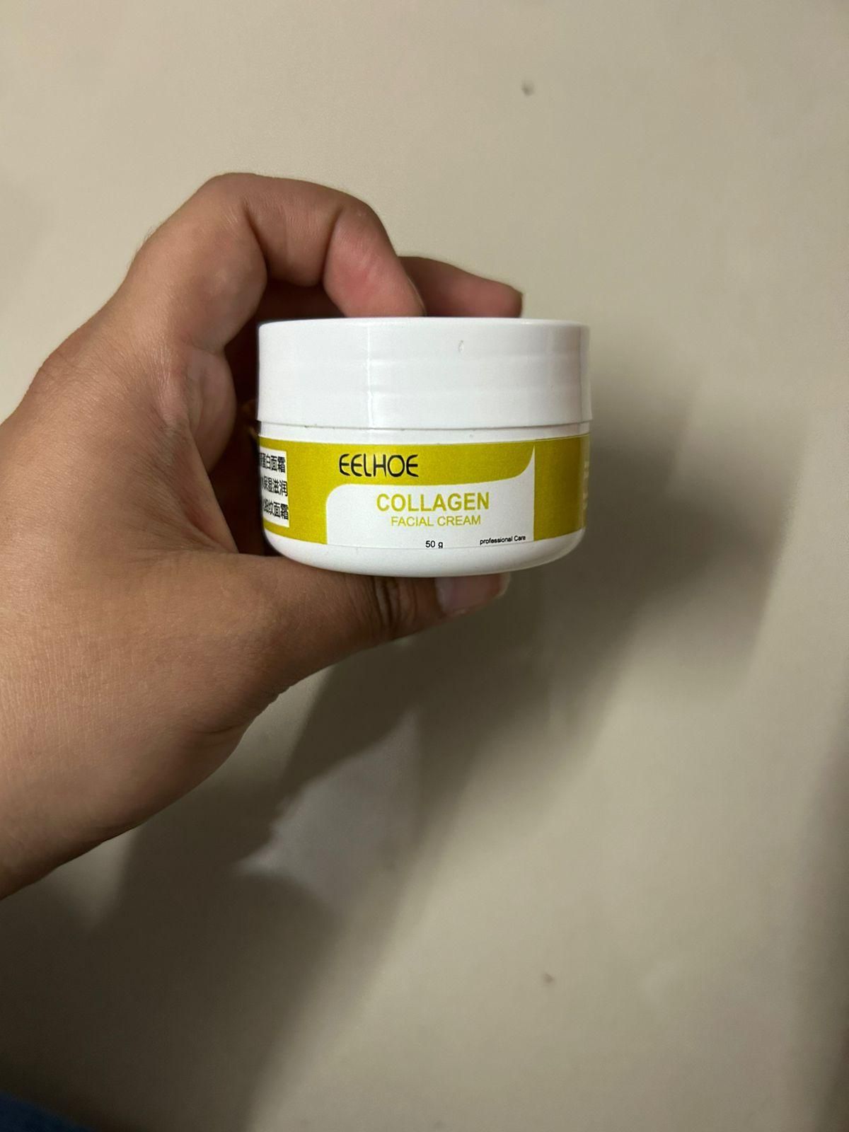 EELHOE Collagen Facial Cream – 50gm Pack of 1 for Skin Firming & Hydration | NISHU Superstores