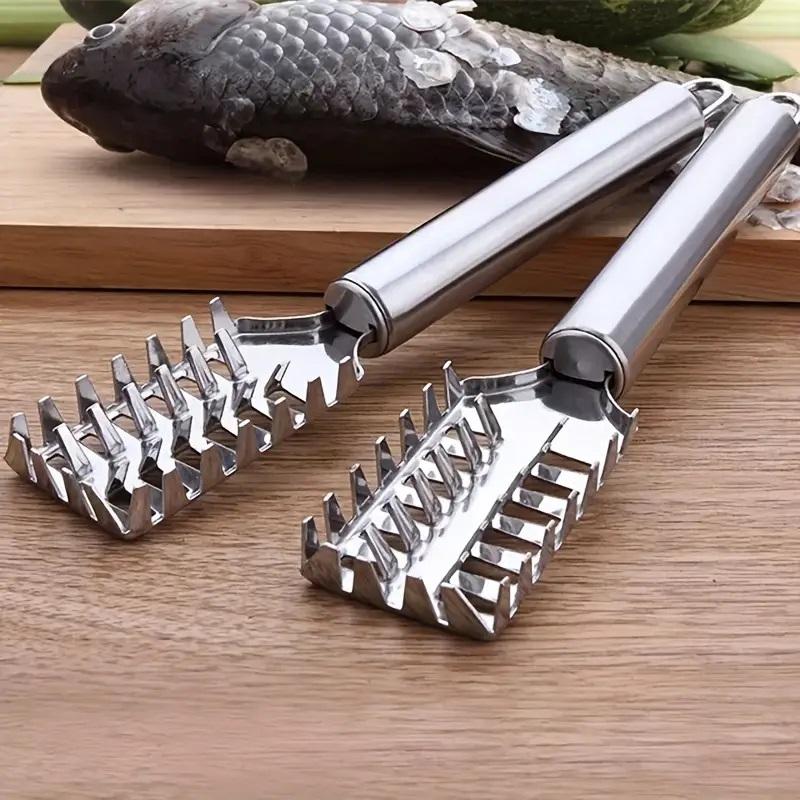 Fish Scale Remover Scraper Scaler Cutter – Easy Cleaning Tool for Kitchen (Pack of 2) | NISHU Superstores