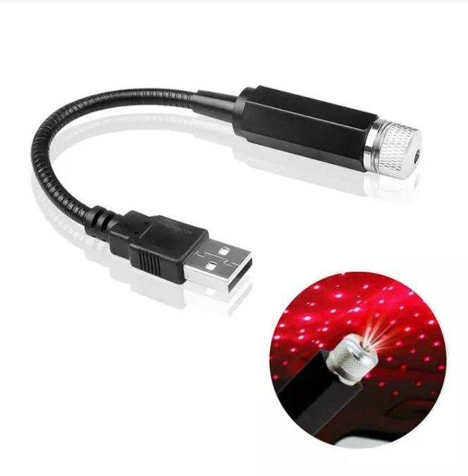 12V LED Star Decoration Light for Car & Room | 360° Rotating USB Disco Laser Light | NISHU Superstores