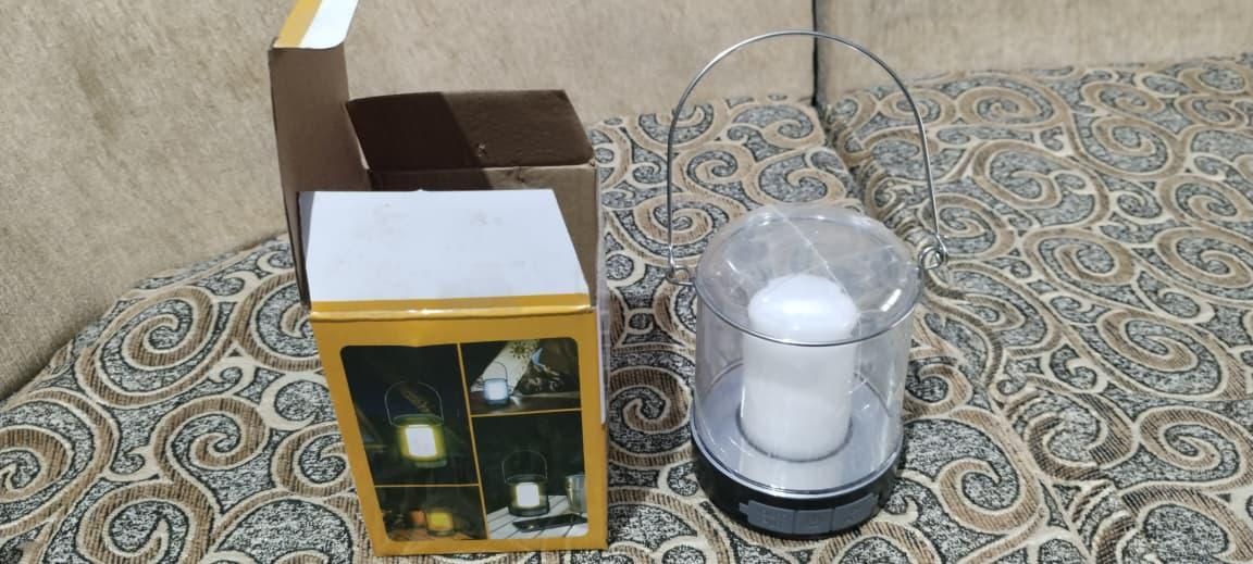 LED Rechargeable Camping Lantern – Vintage Style with Step less Dimming & Hanging Hook | NISHU Superstores