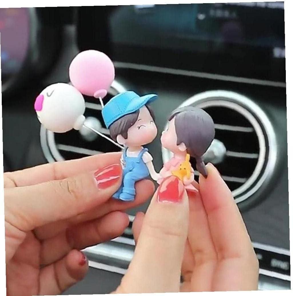 Cute Cartoon Couple Car Decoration – Romantic Dashboard Showpiece | NISHU Superstores