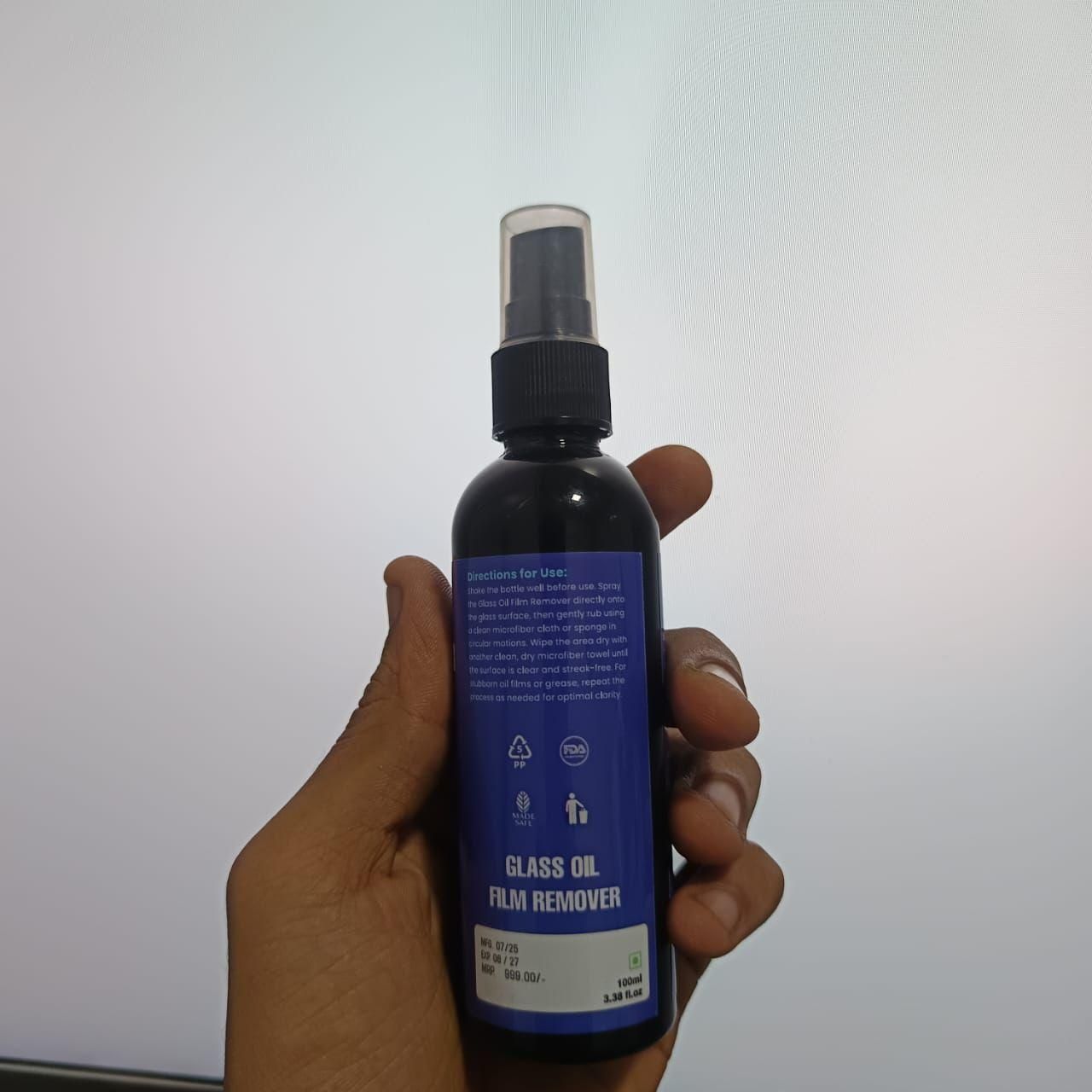 Glass Oil Film Remover 200ml – Pack of 2 | Streak-Free Cleaning | NISHU Superstores