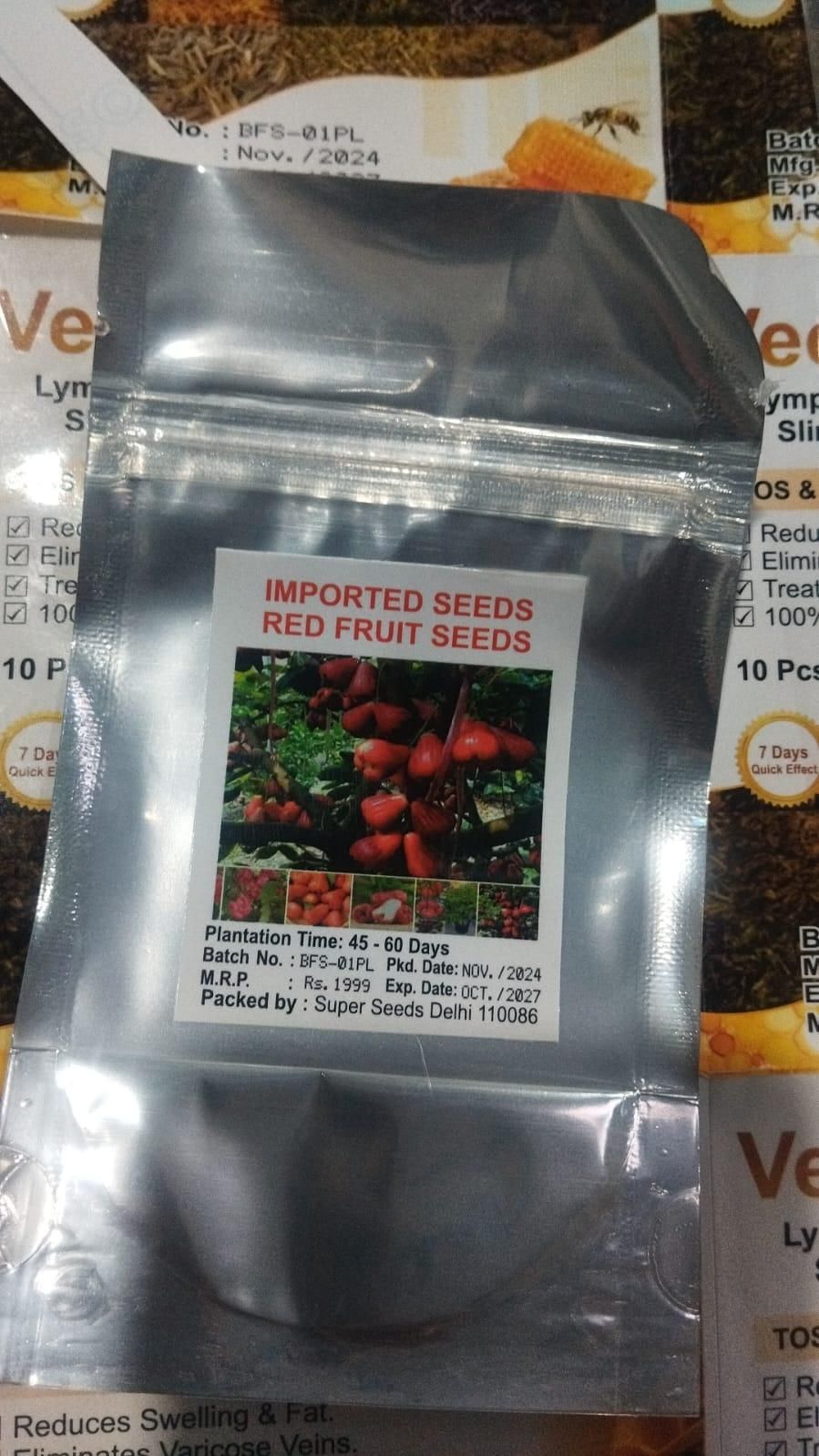 SUPER FRUITIVE Thai Wax Apple Seeds – Exotic Juicy Fruit for Home Growing | NISHU Superstores