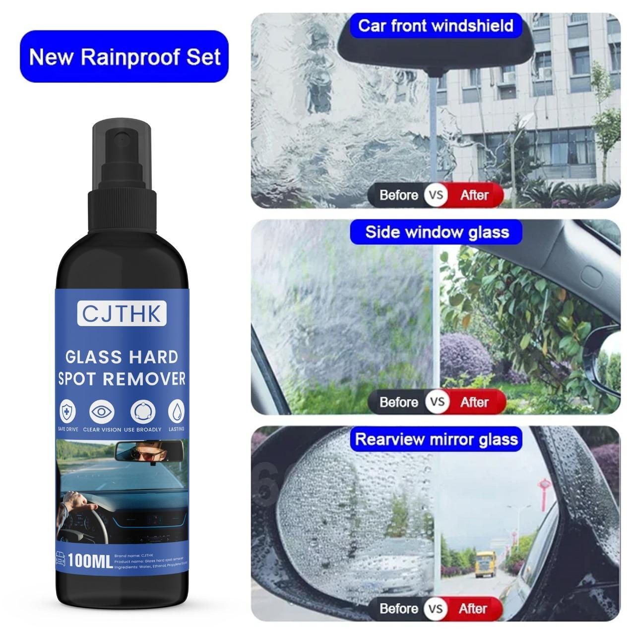 CJTHK Glass Hard Spot Remover 100ml – Stain & Watermark Cleaner | NISHU Superstores