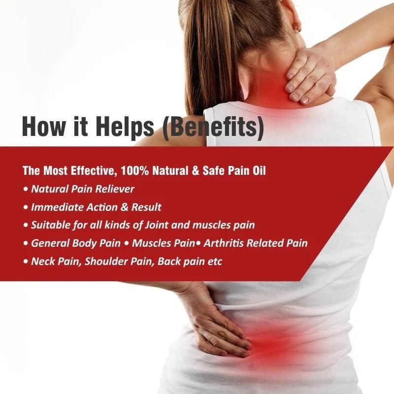 Joint Pain Relief Oil – Pack of 2 | Fast Relief from Knee, Back & Muscle Pain | NISHU Superstores