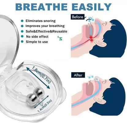 Anti-Snoring Nose Clip Device – Comfortable Nasal Strips for Men & Women | NISHU Superstores