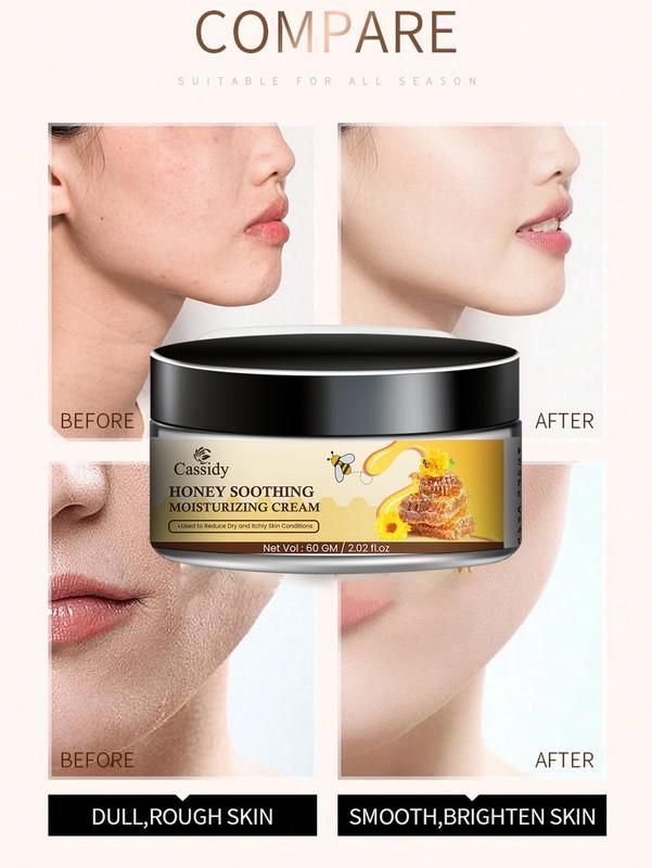 CASSIDY Honey Soothing Moisturizing Cream 60gm – Hydrate & Nourish Skin Naturally | NISHU Superstores