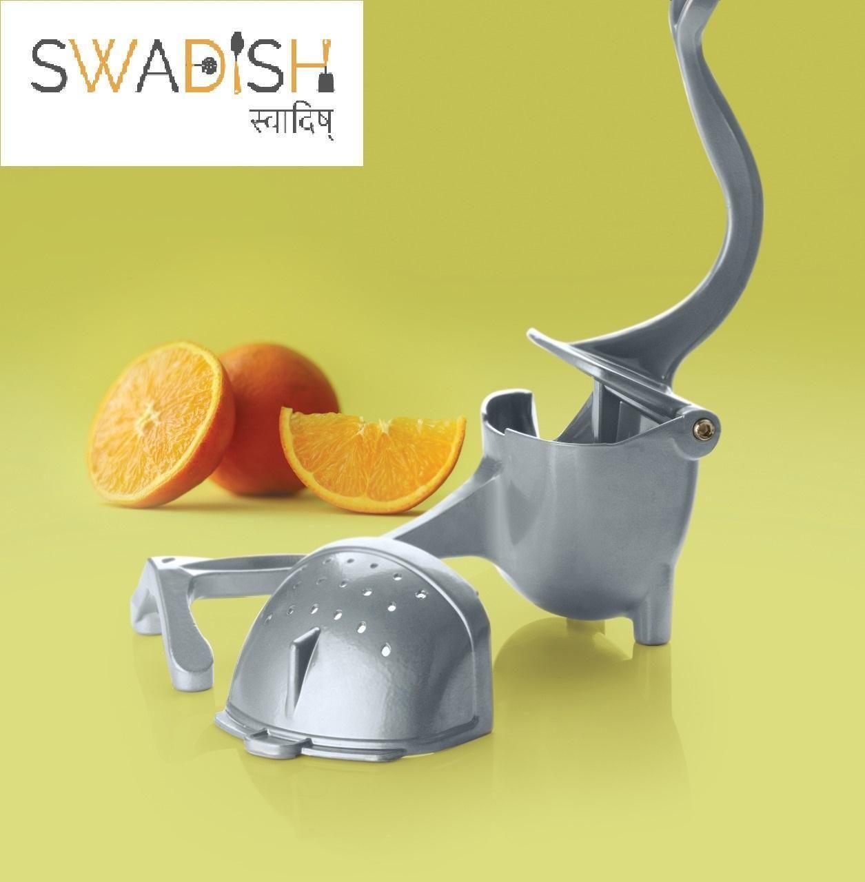 Manual Fruit Press Aluminum Juicer – Handheld Squeezer for Lemon, Orange & More | NISHU Superstores