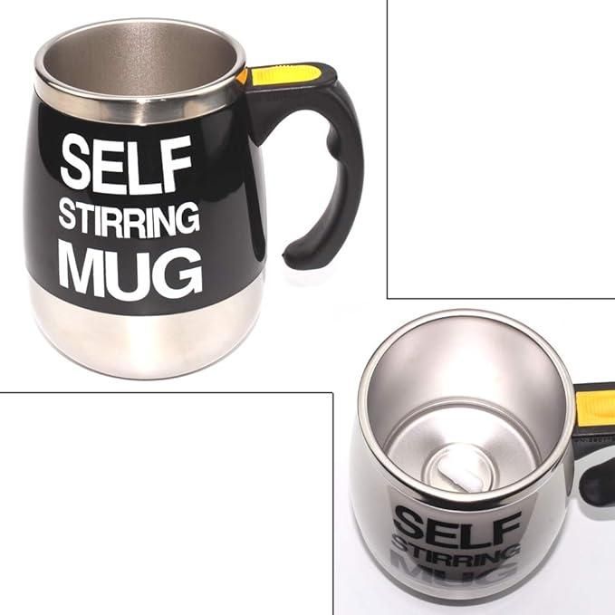 Self Stirring Mug – Automatic Mixing Coffee Mug with Lid | NISHU Superstores