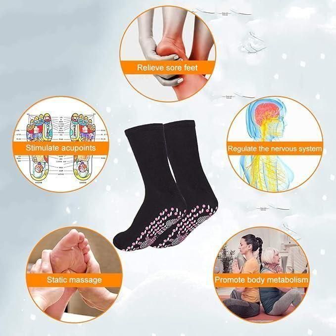 Self-Heating Winter Massage Socks – Thermal Comfort & Pain Relief | NISHU Superstores