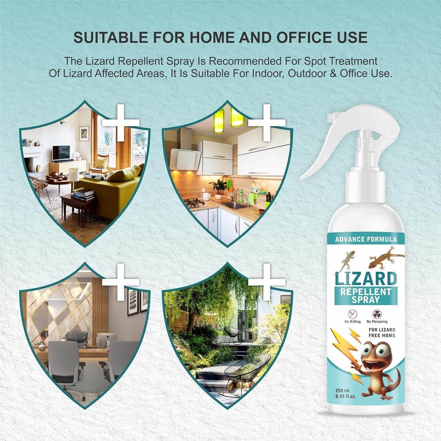 Lizard Repellent Spray 250ML – Safe Home Pest Control Solution | NISHU Superstores