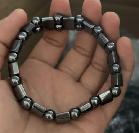 Magnetic Sugar Control Bracelet – Unisex Black Stone Therapy | NISHU Superstores