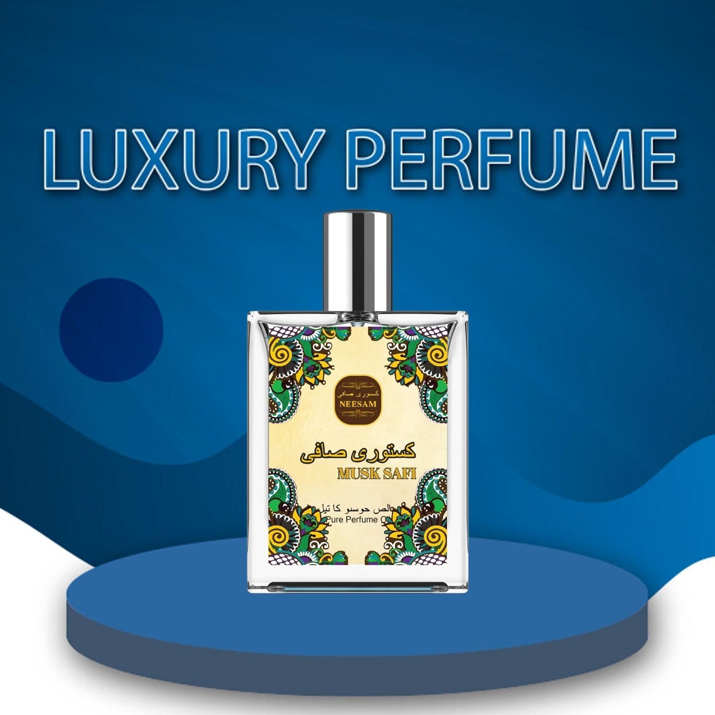Musk Safi Pure Perfume Oil 50ML (Pack of 2) - Long-Lasting Fragrance | NISHU Superstores