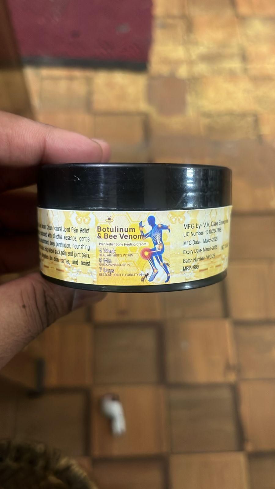 Botulinum Toxin and Bee Venom Cream (Pack of 2) | Anti-Aging, Wrinkle Reduction & Skin Firming Face Cream – NISHU Superstores