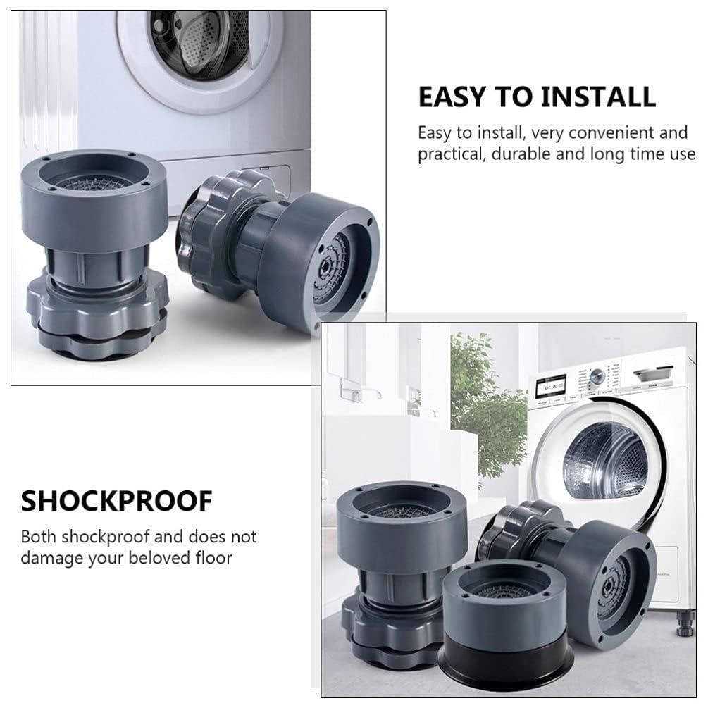 Screw-Thread Washing Machine Base – Shock Absorption & Anti-Vibration Stand | NISHU Superstores