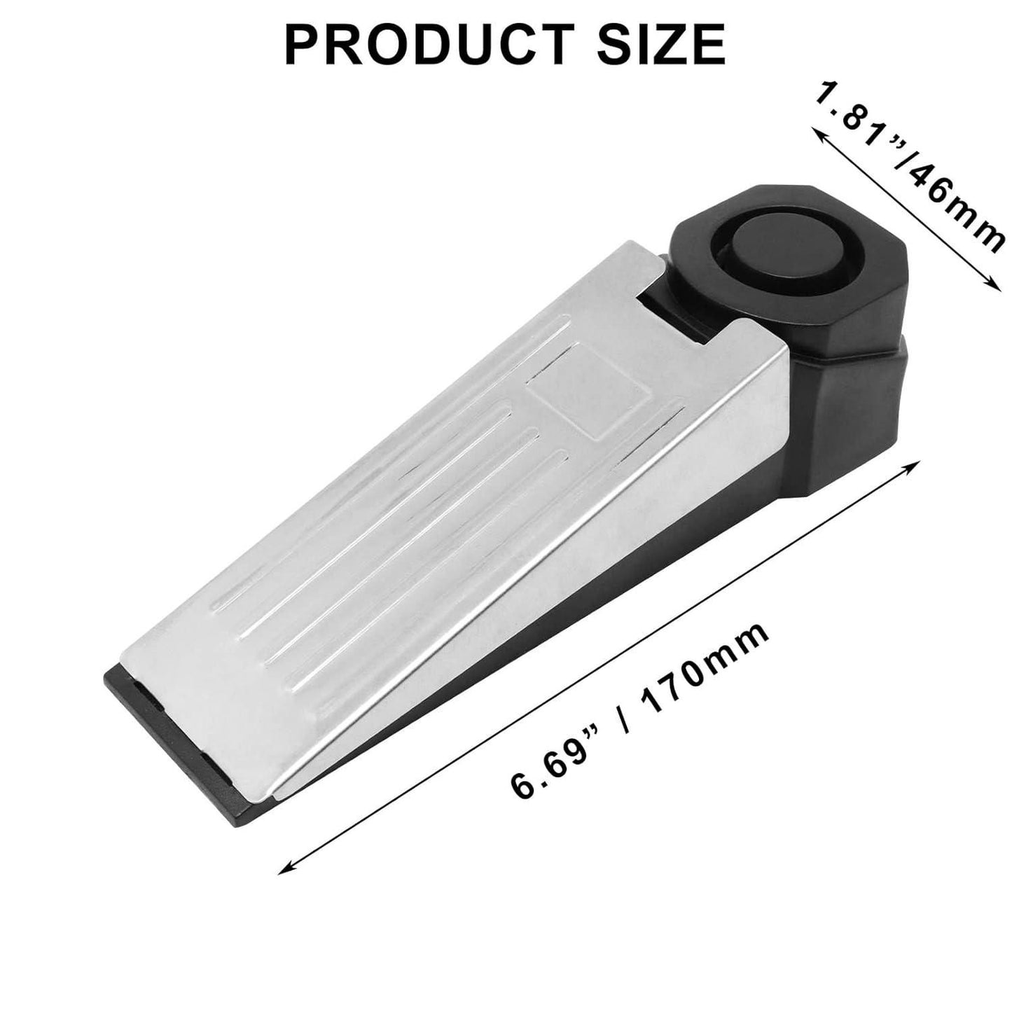 Door Stop Alarm – Anti-Theft Security Wedge with Loud Siren | NISHU Superstores