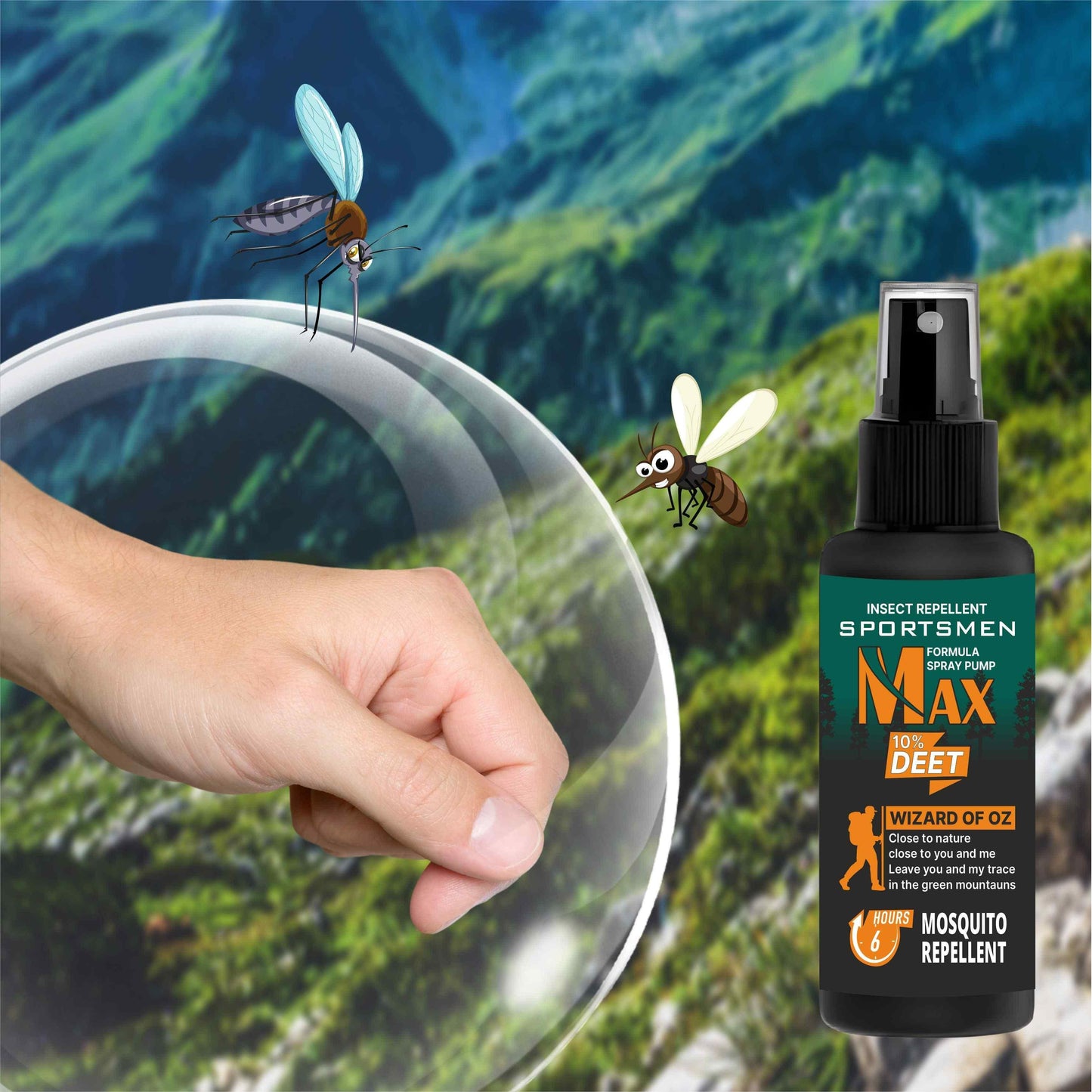 Deet Mosquito & Insect Repellent Spray – Pack of 1 | NISHU Superstores