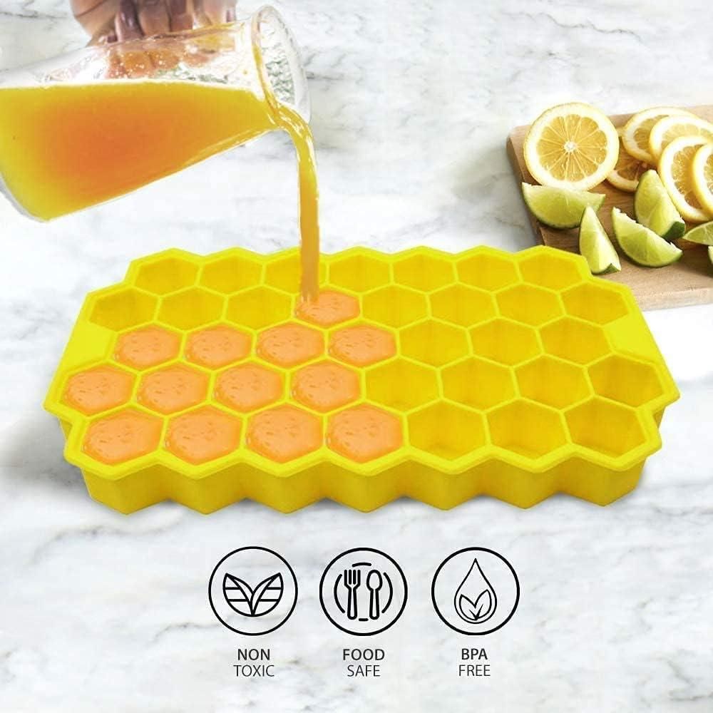 Ice Cube Maker Tray (Pack of 2) – Easy Release & Stackable Design | NISHU Superstores