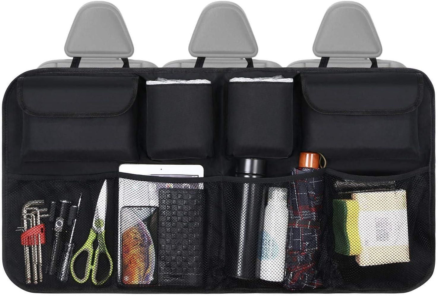 Car Back Seat Organizer | Multi-Pocket Storage Bag for Cars | NISHU Superstores