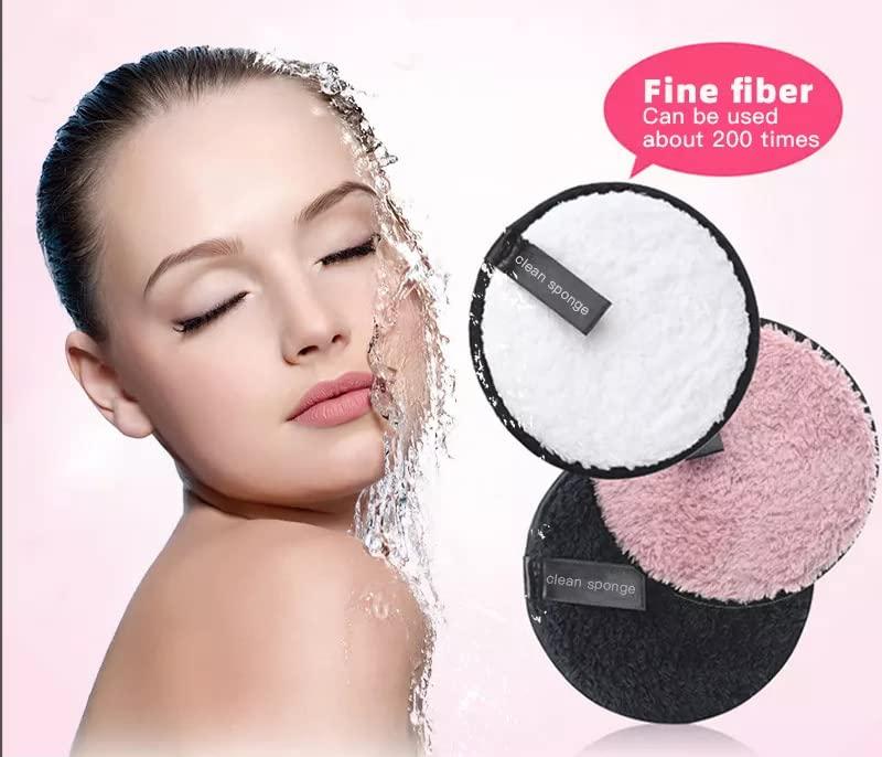 Microfiber Reusable Makeup Remover Pads for Deep Cleansing (Pack of 3) | NISHU Superstores