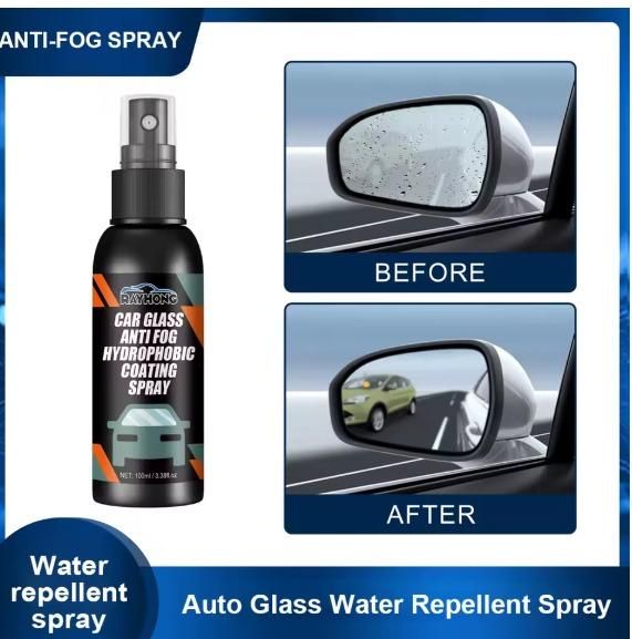 Car Glass Anti-Fog Hydrophobic Coating 100ML (Pack of 2) – Clear Vision | NISHU Superstores