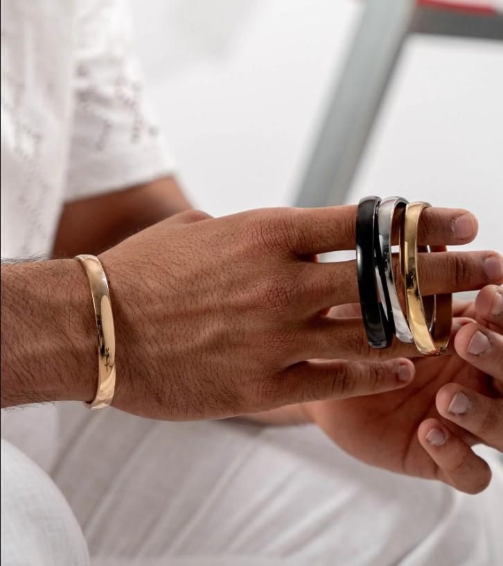 Stainless Steel Kada Bracelet for Men – Bold & Stylish | NISHU Superstores