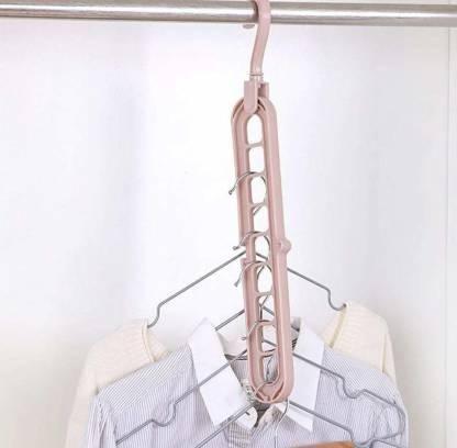 Space Saver Folding Hangers – Portable & Compact Design (Pack of 3) | NISHU Superstores