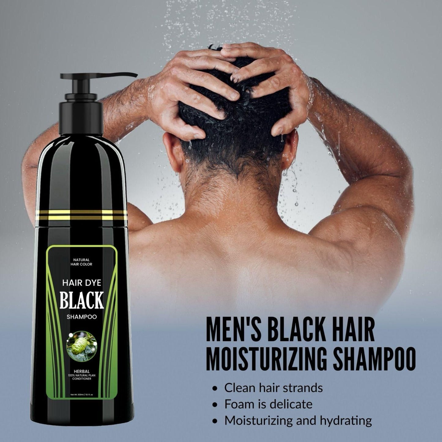 Radiant Locks Natural Hair Color Shampoo 300ml – Herbal Grey Coverage | NISHU Superstores