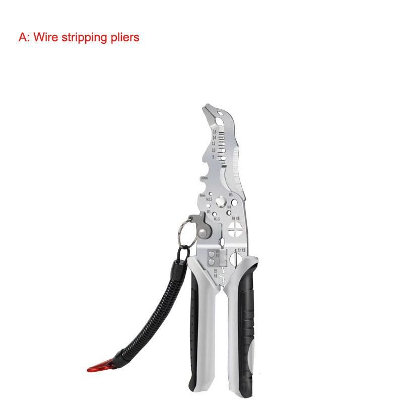 Electrician Pliers Crimping Tool – Multi-Function Wire Stripper & Cutter | NISHU Superstores