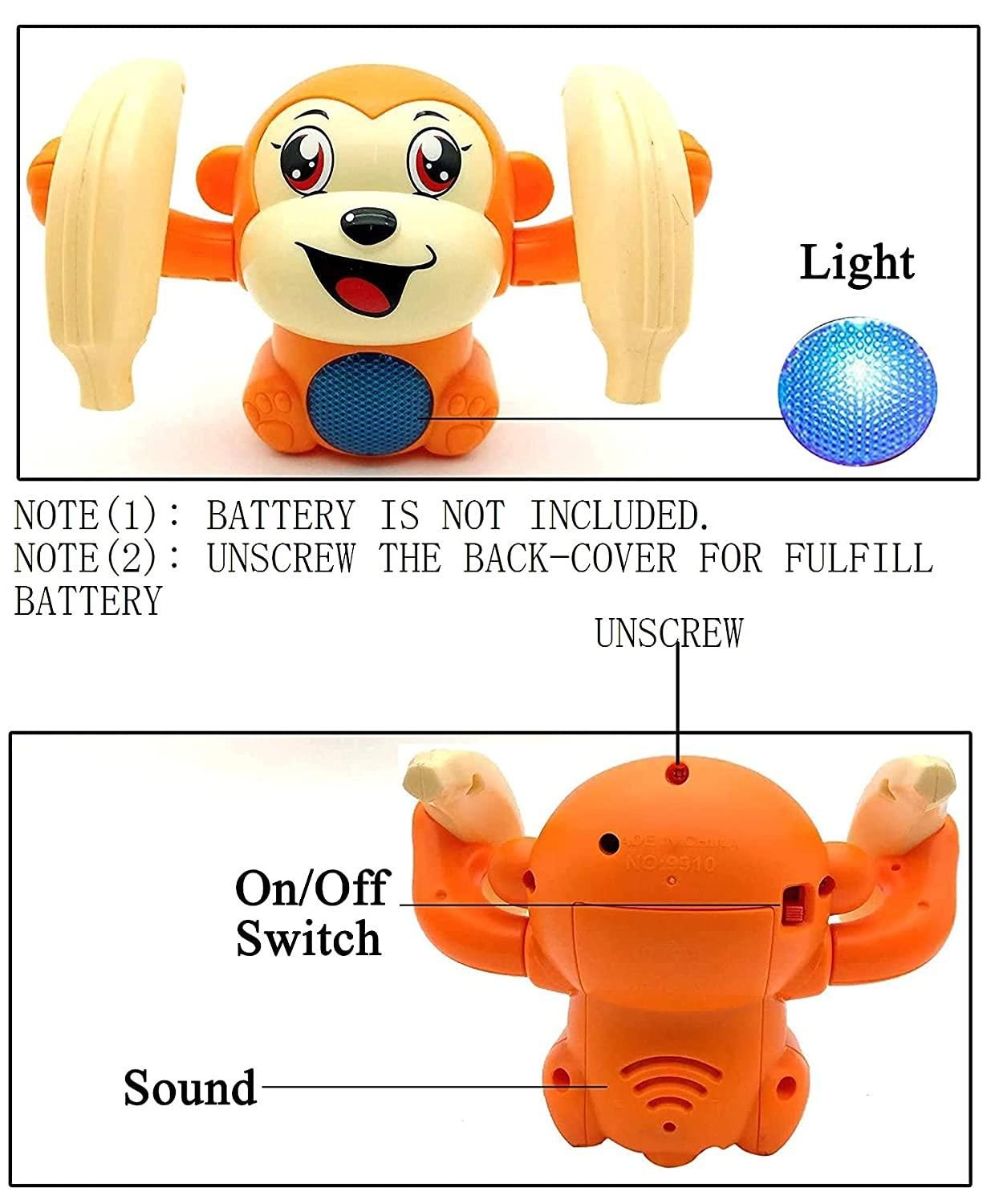 Tumble Monkey Dancing & Spinning Doll – Fun Rolling Toy for Kids | NISHU Superstores