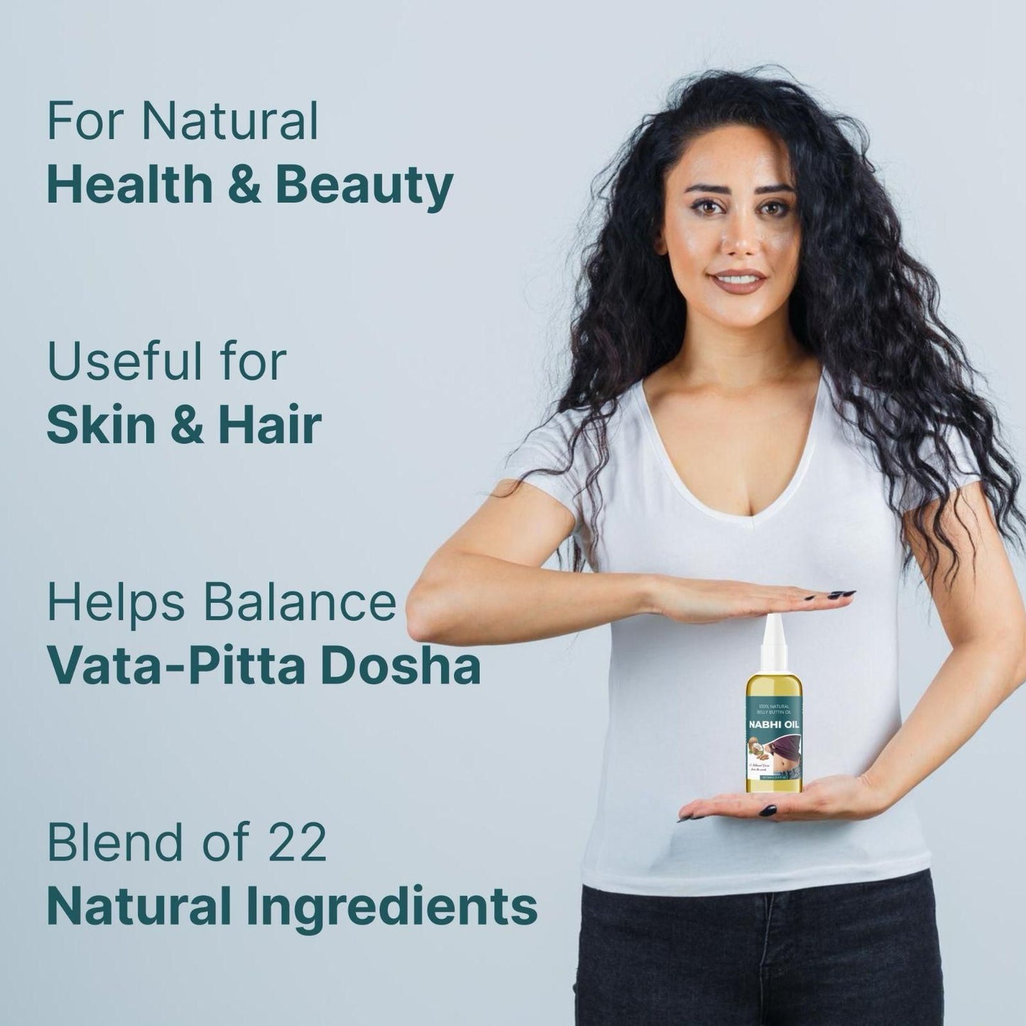 Natural Belly Button Oil 60ml – Ayurvedic Nabi Oil for Glow & Wellness | NISHU Superstores