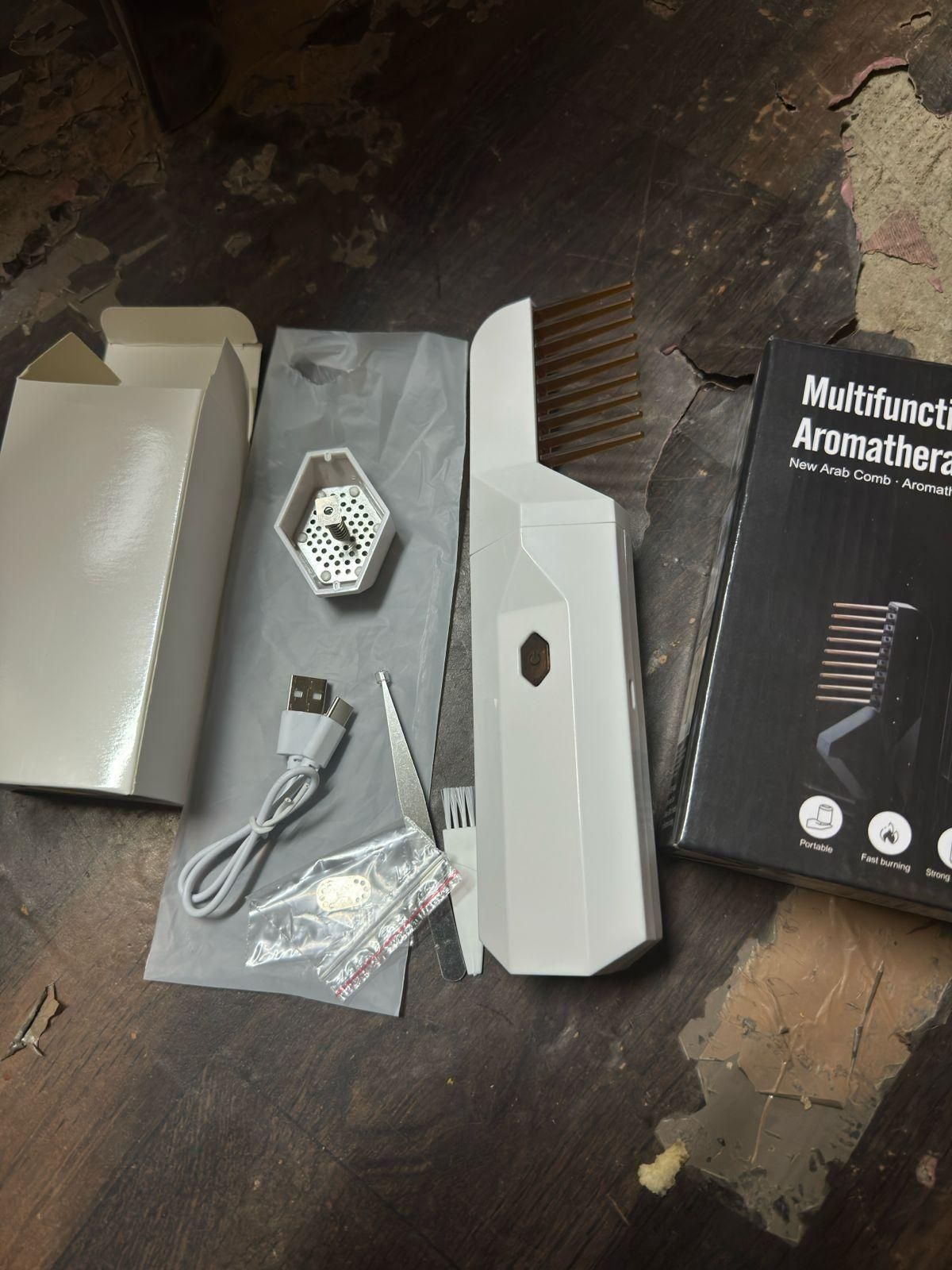 Portable Multifunctional Comb – Hair Fragrance, Massage & Styling Tool | NISHU Superstores