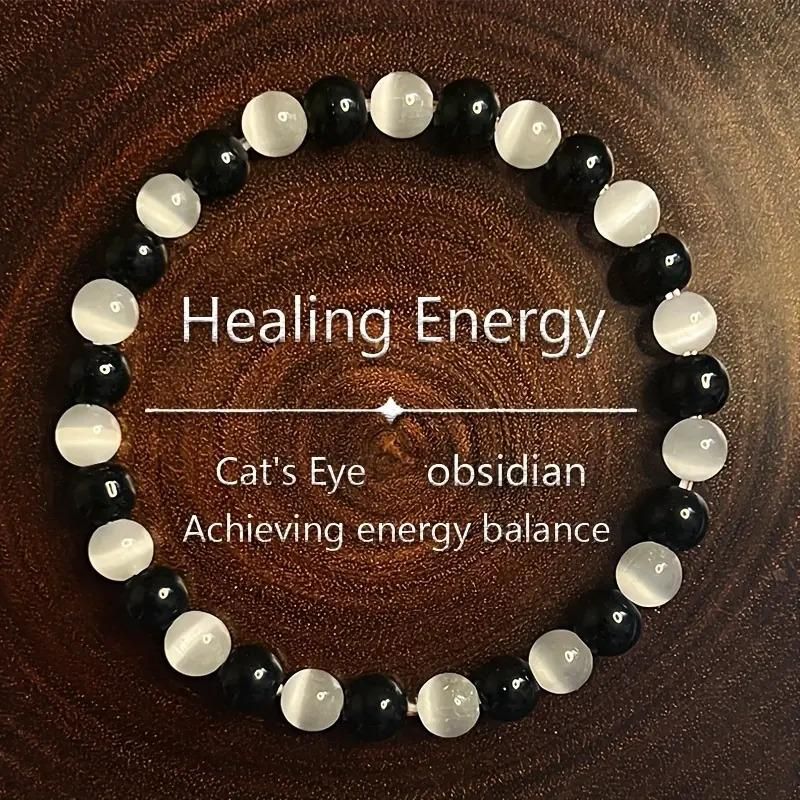 Vintage Boho Stretch Energy Wristband (Pack of 1) – Stylish & Spiritual Accessory | NISHU Superstores