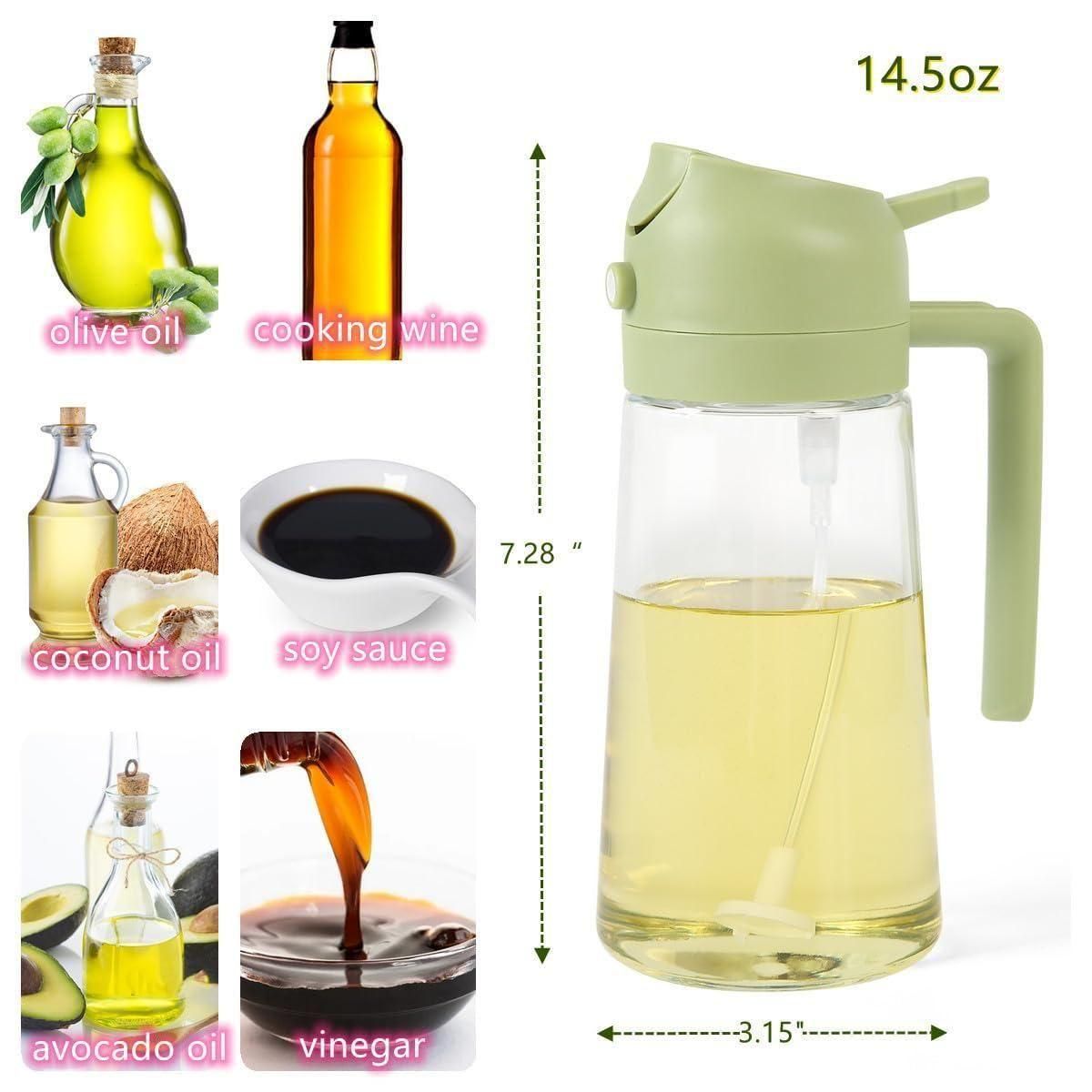 500ml Portable Sprayer Oil Dispenser – Easy & Controlled Pouring | NISHU Superstores