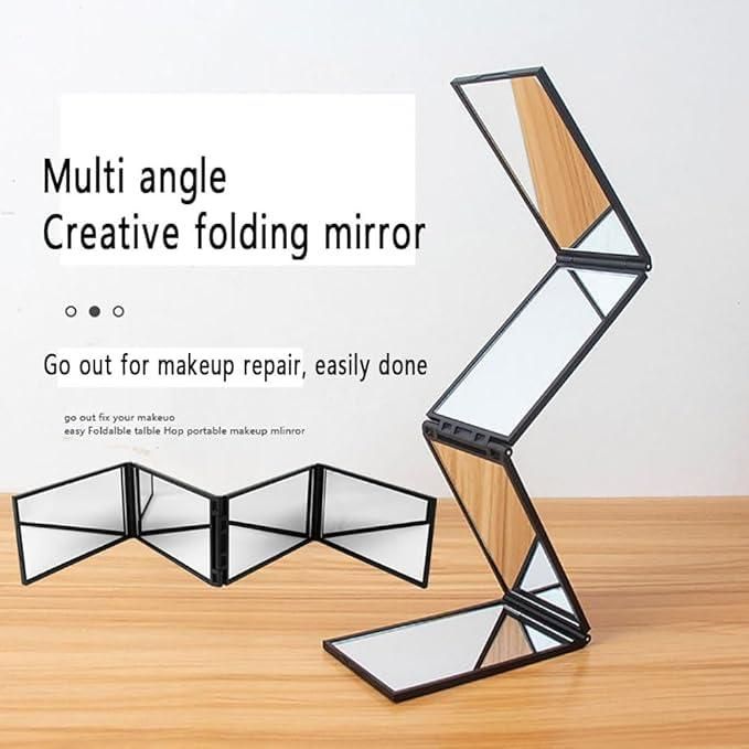 4 Way Foldable Mirror – Adjustable & Portable Makeup Mirror | NISHU Superstores