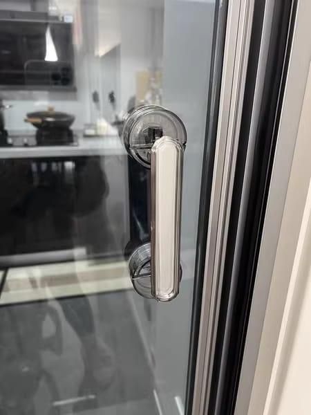 Crystal Suction Door Handle – Easy Install & Strong Grip | NISHU Superstores