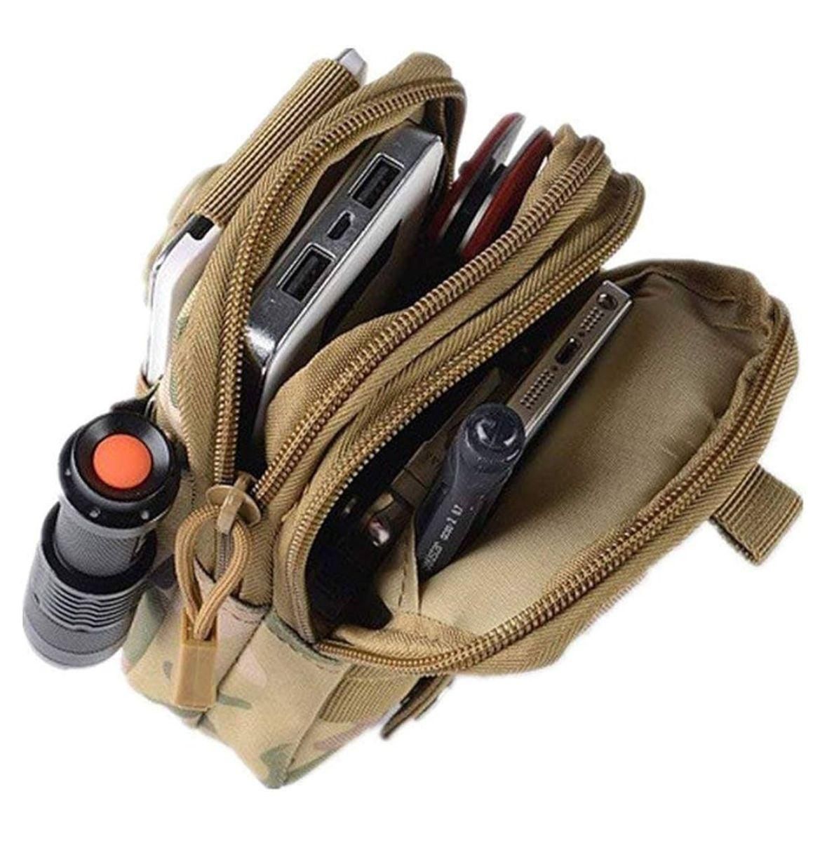 Multipurpose Tactical Waist Bag Molle Pouch – Durable & Compact | NISHU Superstores