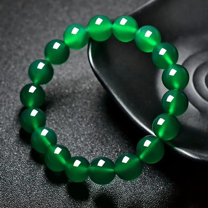 Green Jade Bracelet (Pack of 1) – Natural Healing Crystal Bracelets | NISHU Superstores