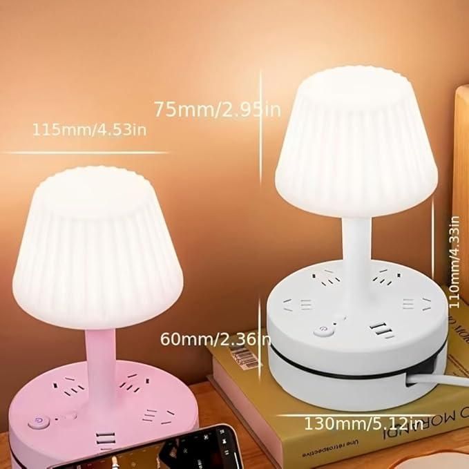 3 in 1 Dimmable LED Table Lamp – Foldable Study Light with USB | NISHU Superstores