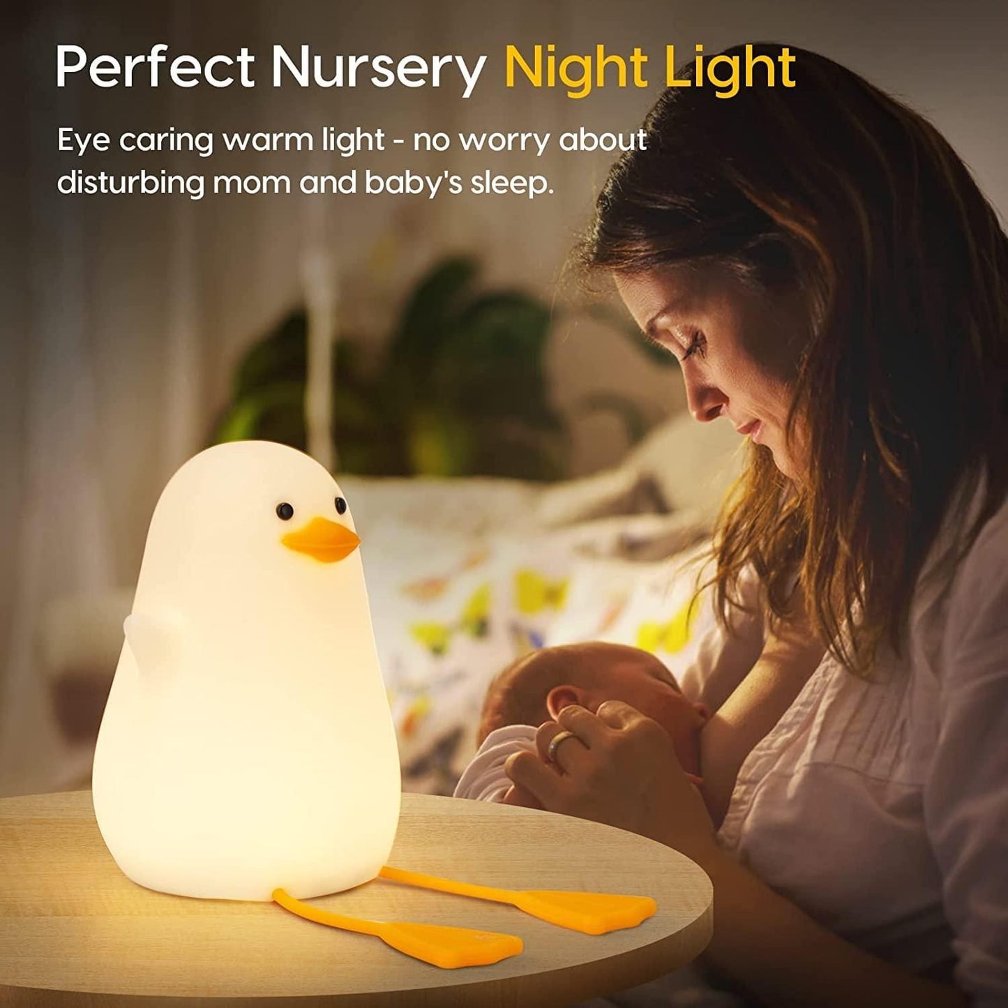 Duck Night Light Lamp – Cute & Soothing Soft Glow | NISHU Superstores