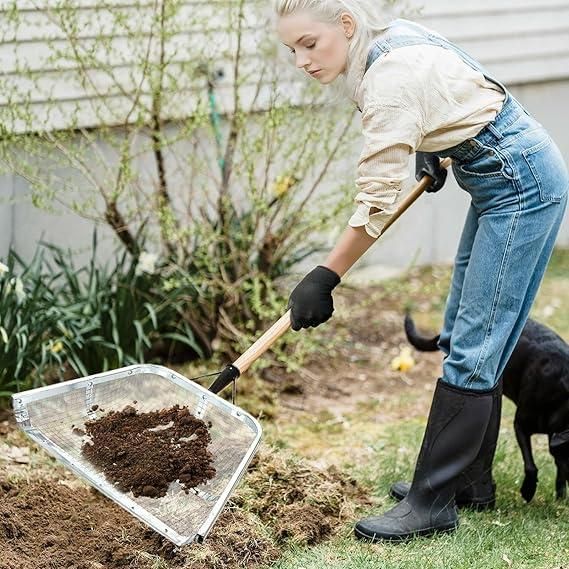 Heavy Shovel for Soil Lifting – Durable Gardening Tool | NISHU Superstores