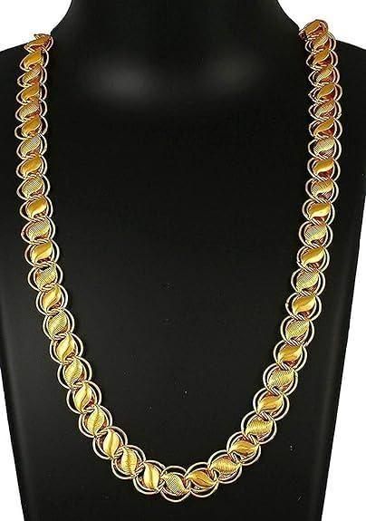 Latest Brass Gold Plated Chain | Fashion Jewelry for Men & Women | NISHU Superstores