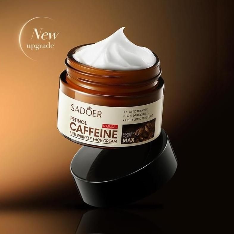 Retinol & Caffeine Anti-Wrinkle Cream 50g (Pack of 2) – Hydrating Age-Defying Formula | NISHU Superstores
