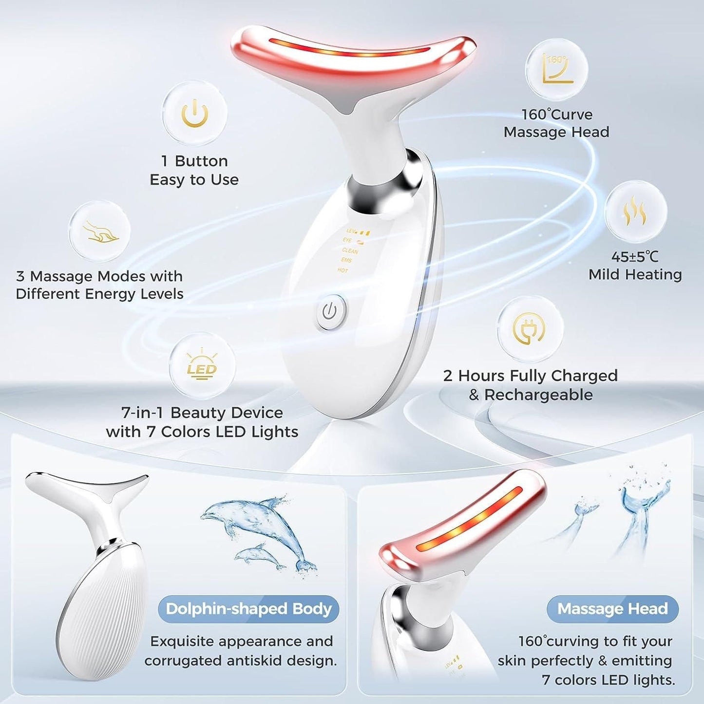 Multifunctional Facial Skin Care Tool – Deep Cleansing & Massage Device | NISHU Superstores
