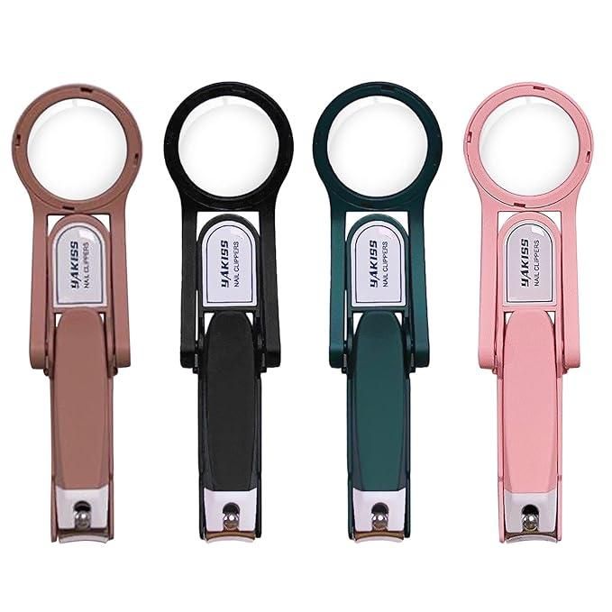 Nail Clipper with Magnifying Glass – Precision Trimming for Kids & Seniors | NISHU Superstores