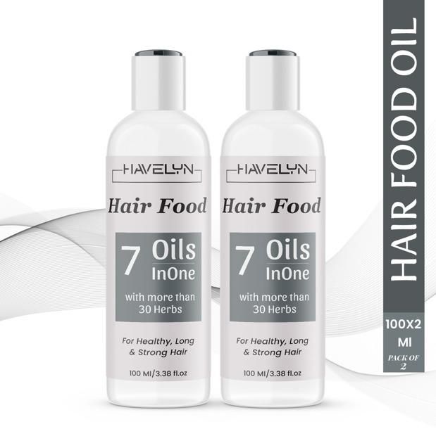 Havelyn Hair Food Oil 100ml (Pack of 2) – Deep Nourishment & Moisture for Strong, Shiny Hair | NISHU Superstores